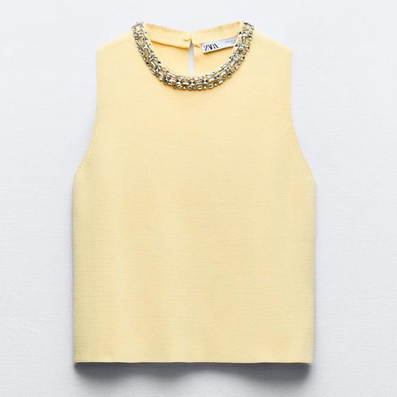 Zara jewel knit top - Picture 2 of 7